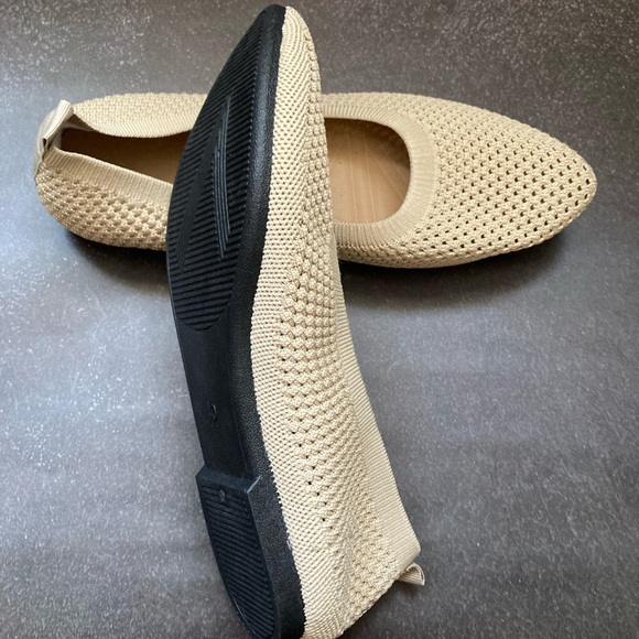 Knit ballet boat shoe - Picture 3 of 9